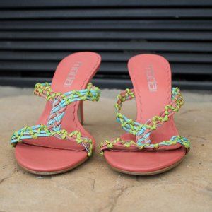 Moda Spana Multi Colored Heels